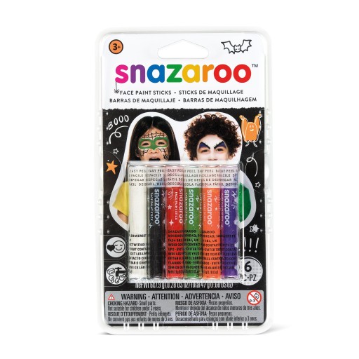 KREDKI DO MALOWANIA TWARZY HALLOWEEN SNAZAROO