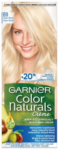 GARNIER COLOR NATURALS E0 FARBA SUPER BLOND