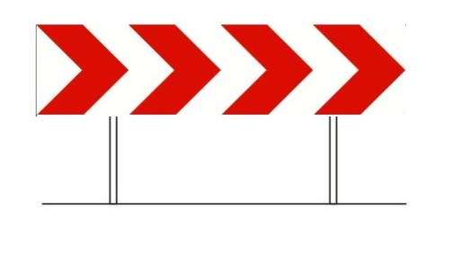 Zapora Deska Drogowa Sierżant Proadząca U3c U3-c 180cm