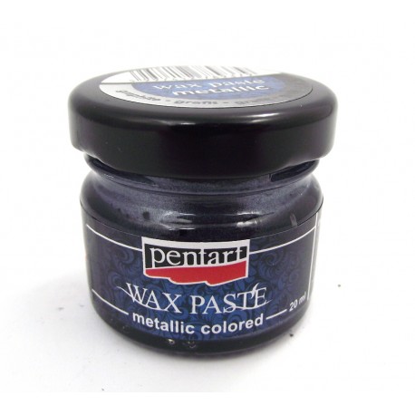 PENTART PASTA WOSKOWA GRAFITOWA METALICZNA 20ml