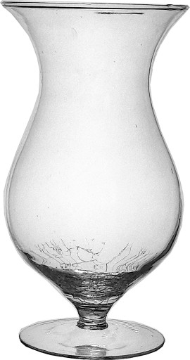 Wazon KIELICH świecznik SZKLANY dekor ecoglass