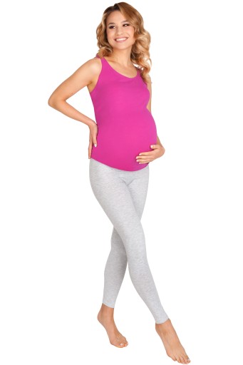 LEGGINSY CIĄŻOWE GETRY Z NISKIM PANELEM