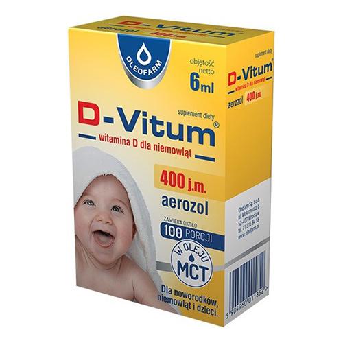 D-Vitum aerozol - 6 ml