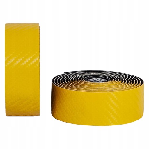 Owijki na kierownice rowerowe Comfort Bar żółte