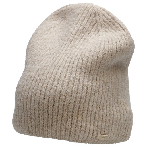 4F CZAPKA SPORTOWA DAMSKA CAD008 BEŻ M