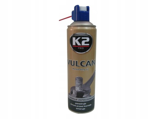 K2 VULCAN PENETRUJE ODRDZEWIA SMARUJE SPRAY 500ML
