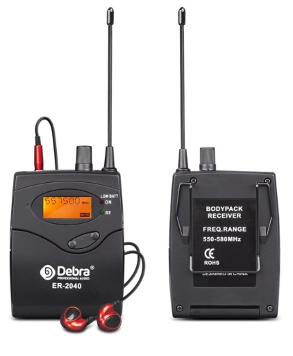DERBA PRO ER-2040 BEZPRZEWODOWY SYSTEM MONITOROWANIA DOUSZNEGO