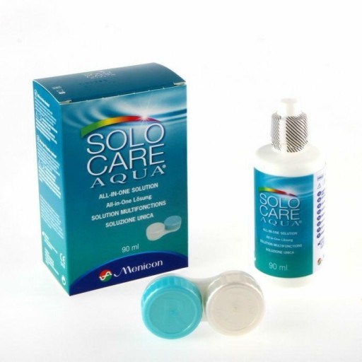Płyn Solo Care Aqua 90ml + pojemnik
