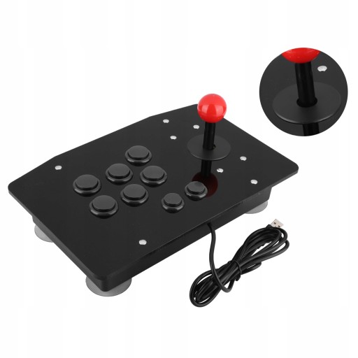 ARCADE FIGHT STICK JOYSTICK DO GIE 8-PRZYCISKOWY