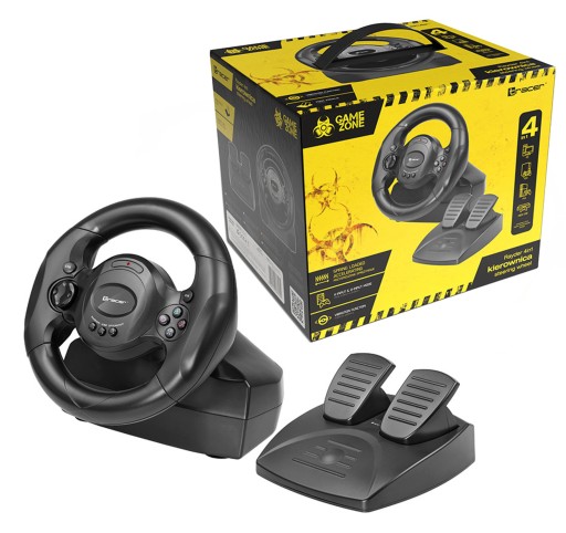 KIEROWNICA Z PEDAŁAMI Tracer Rayder PC PS3 PS4 ONE