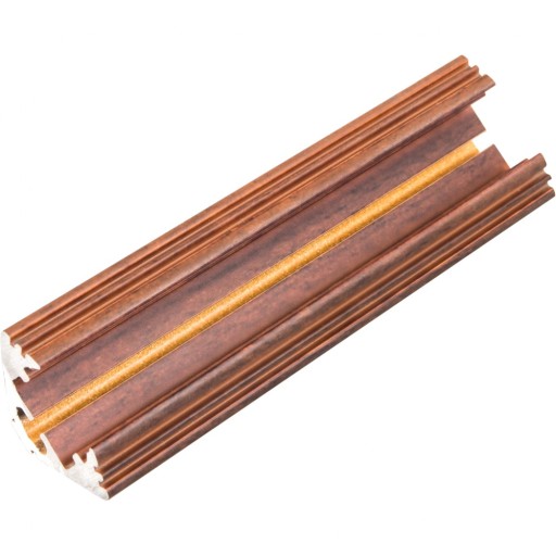 Profil alu kątowy ALU-LED P3 DREWNO WENGE 2m