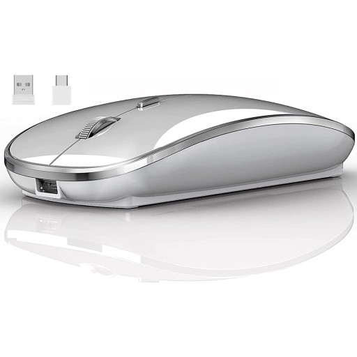 MYSZ MYSZKA BEZPRZEWODOWA USB 2.4G+ADAPTER TYPU C