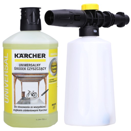 PIANOWNICA 700 ml + UNIWERSALNY PŁYN KARCHER 1L