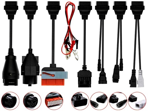 Przewody Kable AUTOCOM Delphi CDP TCS WOW Osobowe