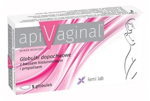 Apivaginal globulki dopochwowe 5 sztuk