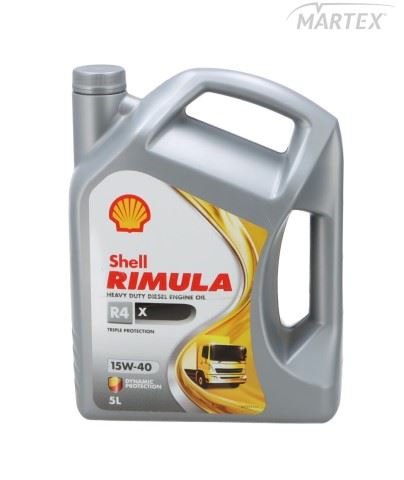 OLEJ SHELL 15W40 5L RIMULA R4 X / E7 / C