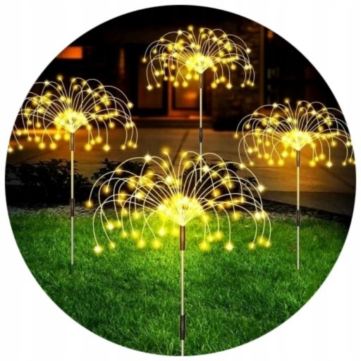 LAMPA SOLARNA OGRODOWA DMUCHAWIEC LED DRZEWKO