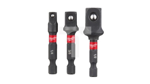 Zestaw adapterów do bitów 1/2, 1/4, 3/8 cala HEX MILWAUKEE
