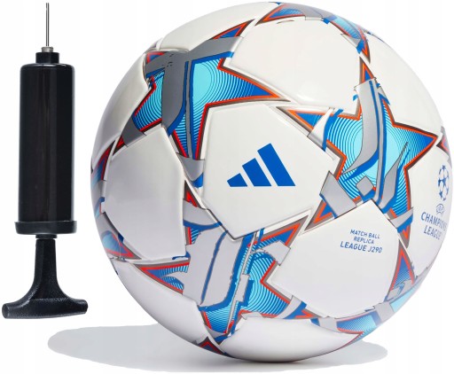 ADIDAS PIŁKA NOŻNA TRENINGOWA DO NOGI Z POMPKĄ