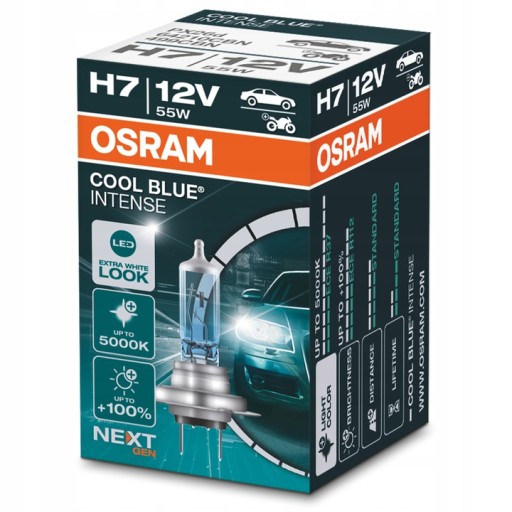 Osram H7 Cool Blue Intense Next Gen Nowa Generacja