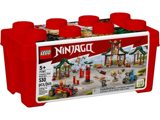 LEGO 71787 Kreatywne pudełko z klockami ninja