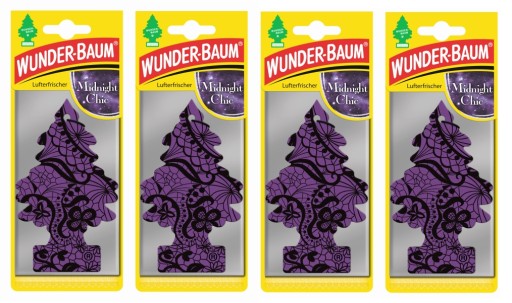 WUNDER BAUM ZAPACH CHOINKA ZAPACHOWA MIDNIGHT CHIC