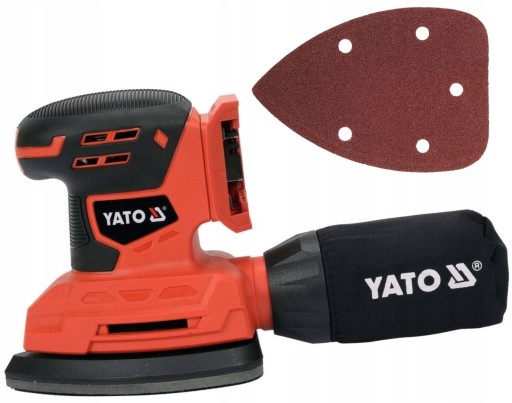 YATO SZLIFIERKA OSCYLACYJNA Delta AKUMULATOROWA 18V BEZ AKUMULATORA YT82755