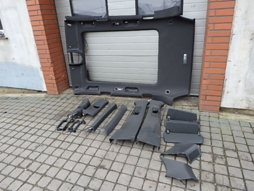 PODSUFITKA SUFIT CZARNY PORSCHE CAYENNE II 7P