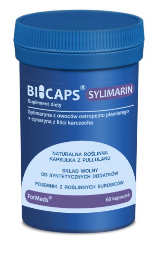 FORMEDS BICAPS SYLIMARYNA OSTROPEST, Wątroba 60K