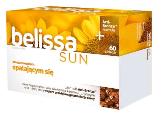 Belissa Sun, 60 tabletek OPALANIE