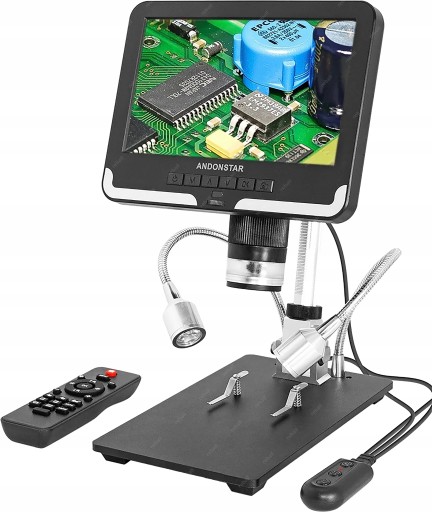 CYFROWY SERWISOWY MIKROSKOP ANDONSTAR AD206 2MPIX USB + MONITOR 7