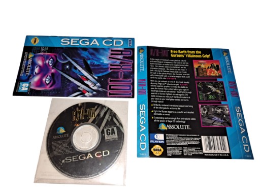 A/X-101 / NTSC-U / Sega CD