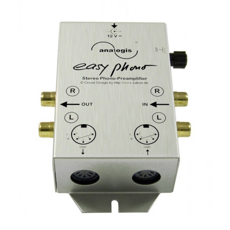 ANALOGIS EASY PHONO PRZEDWZMACNIACZ GRAMOFONOWY MM