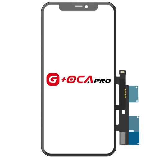 Szybka Dotyk Short Flex Klej OCA Szyba do iPhone XR Ramka