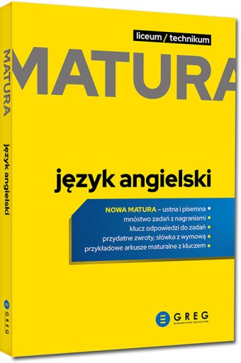 Matura 2023 Język Angielski Greg