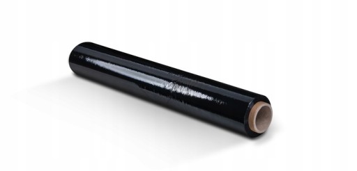 FOLIA STRETCH STRECZ CZARNA 23 µm 3 KG NETTO