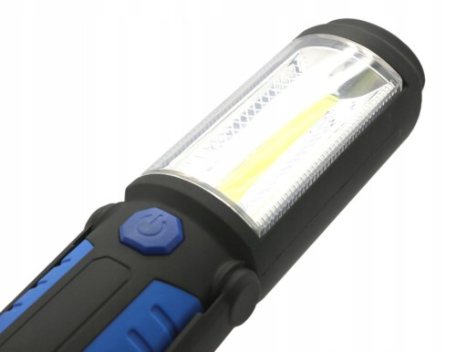 WARSZTATOWA LAMPKA LED + COB NA MAGNESIE 3W