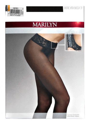 - EROTIC Rajstopy VITA BASSA 30 Den MARILYN r.5