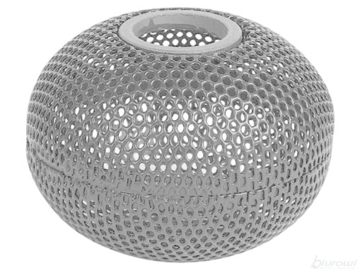 POJEMNIK NA SPINACZE BIUROWE Z MAGNETYCZNYM PODAJNIKIEM, Z METALOWEJ SIATKI