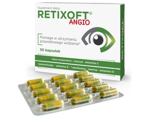Retixoft Angio, 30 kapsułek