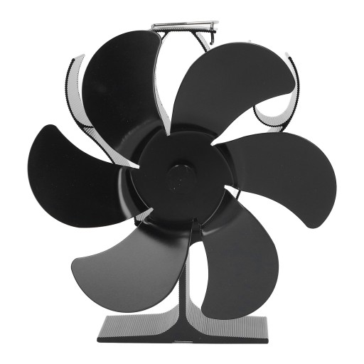 WENTYLATOR KOMINKOWY WIATRAK TERMOELEKTRYCZNY ZASILANY CIEPŁEM TURBINA SLIM
