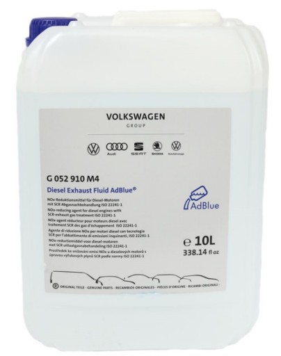 PŁYN ADBLUE VW AUDI SKODA SEAT DPF 10L ORYGINAŁ ASO JAKOŚĆ PRODUKT 100%