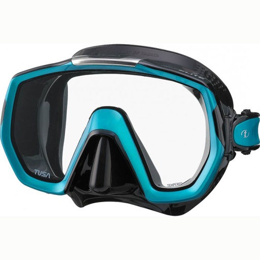 Maska Tusa Freedom Elite M-1003 QBOG czarno-turkus