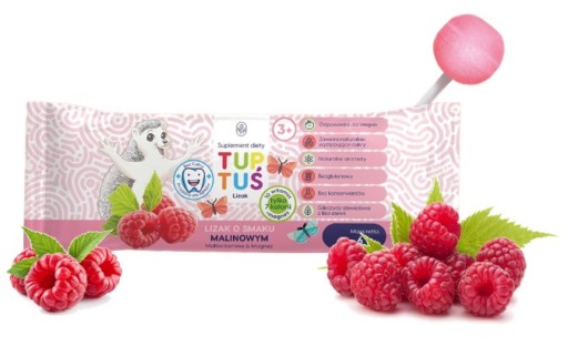 TUP TUŚ LIZAK MALINOWY MULTIWITAMINA+MAGNEZ UMYSŁ