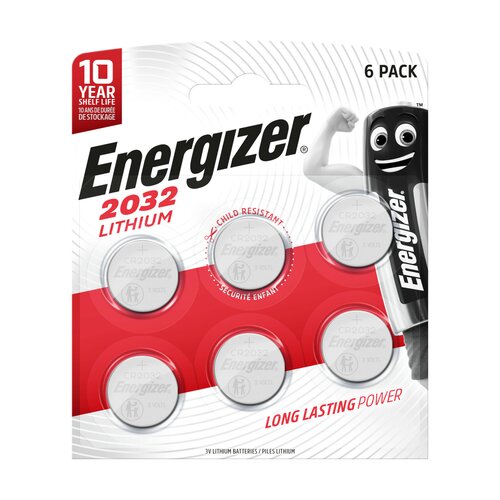 Bateria Alkaliczna Energizer CR 2032 - blister 6szt