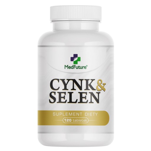 CYNK chelat 15 mg + SELEN organiczny 200 ug 120 tabletek