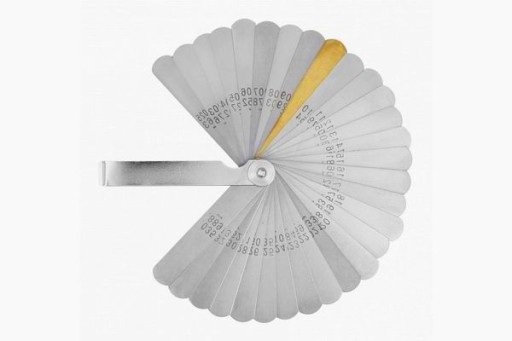 SZCZELINOMIERZ PŁYTKOWY LISTKOWY 0.04-0.88MM 32szt