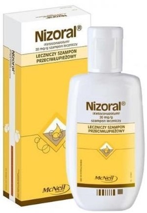 Nizoral szampon leczniczy przeciwłupieżowy 120 ml