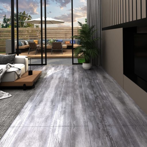 PANELE PODŁOGOWE PVC 5,02M² 2 SAMOPRZYLEPNE MATOWY