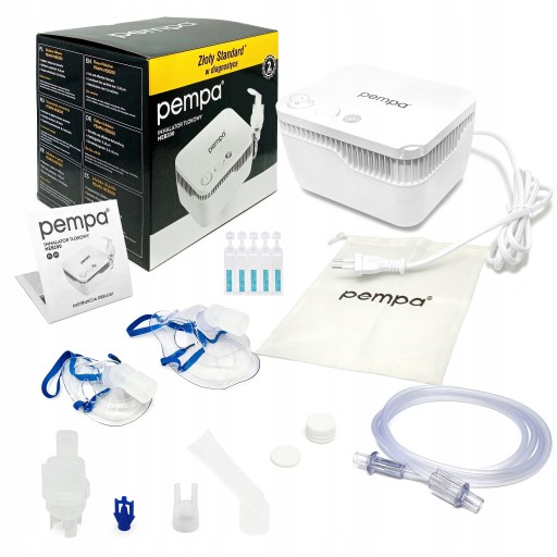 INHALATOR NEBULIZATOR DLA DZIECI I DOROSŁYCH TŁOKOWY PEMPA NEB 200